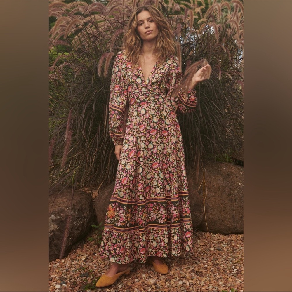NWT Spell Impala lily gown